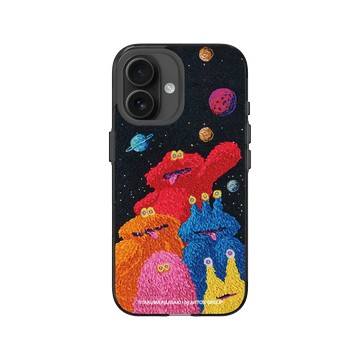 iPhone 16 Clear (相機按鈕) 酷墨灰 - TAKUMA FUJISAKI 藤崎琢磨 - space mythology