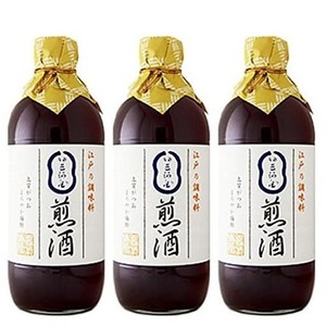 煎酒（いりざけ） 大 600ML×3本 煎り酒 銀座三河屋