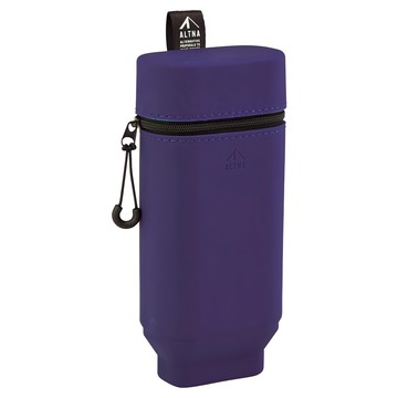 LIHIT LAB. 立式矽膠筆袋 可容納約20支筆 A-7759  海軍藍  1個