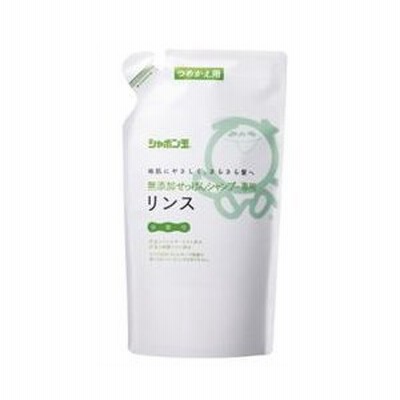 【シャボン玉石けん】シャボン玉　無添加　せっけんシャンプー専用リンス　つめかえ用　４２０ｍｌ ◆お取り寄せ商品