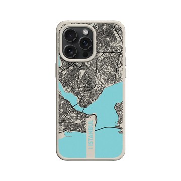 iPhone 15 Pro Max SolidX 貝殼灰 - JOCR - Istanbul (Black Logo)