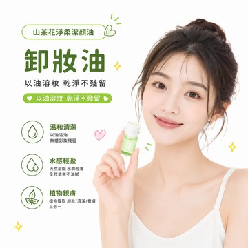 台灣現貨 卸妝油 次拋 卸妝油 玻璃瓶一次性攜帶型山茶花卸妝油