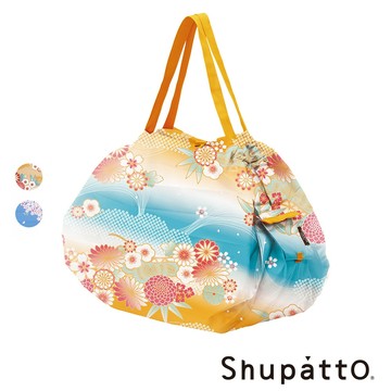 台灣總代理 Shupatto 燈籠型和服系列秒收環保啪啪包-大