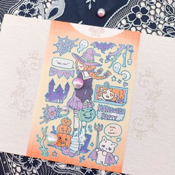 BT014_萬聖寶寶_ halloween baby/軋型貼紙