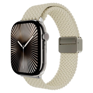 MAGEASY Apple Watch Braided 編織尼龍磁扣錶環  星光色  1條  44/45/46/49mm