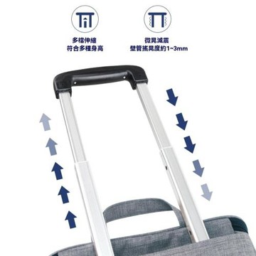 家用拖車 可伸縮 鋁合金 便攜摺疊 保鮮購物買菜車 輕便拉桿 行李小推車