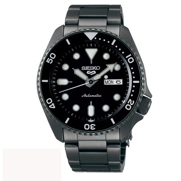 SEIKO 精工 5 Sports 運動潮流機械腕錶 黑色42MM (SRPD65K1 / 4R36-07G0SD)