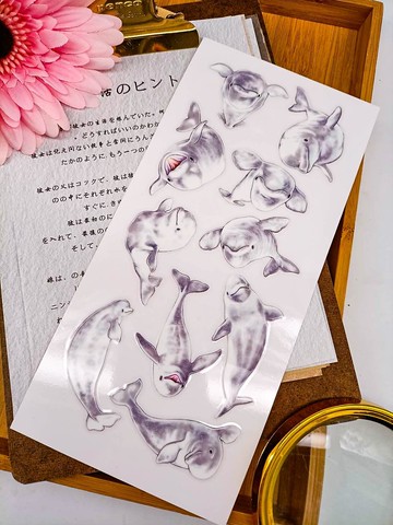 5K070-39_五口美-乾式轉印貼紙_ I am pretty Transfer Sticke