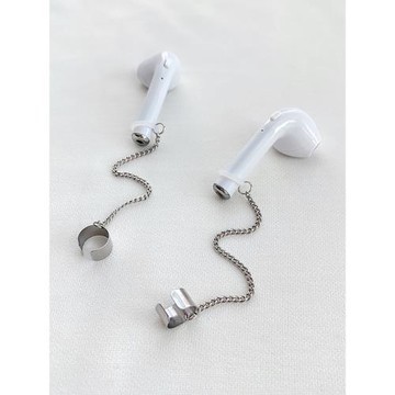 藍牙無線耳機airpods防丟繩防丟鏈耳環無耳洞耳夾防掉神器耳鏈