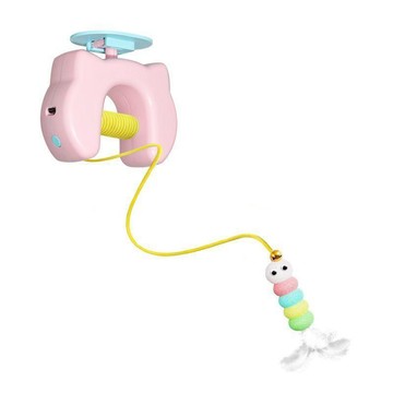 新品熱銷 貓咪悠悠球逗貓棒電動逗貓寵物玩具自嗨解悶逗貓神器多貓家庭玩具 貓咪玩具 貓咪電動玩具 玩具