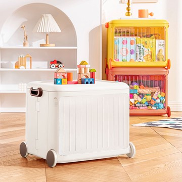 【AOTTO】繽紛玩具折疊推車收納箱