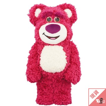 (現貨)BEARBRICK 庫柏力克熊 Lots-O COSTUME 熊抱哥 絨毛款 400％ 玩具總動員 玩具有毒