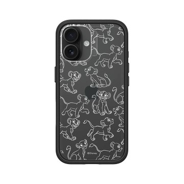 iPhone 16 Mod NX 黑 - Disney - Lion King 迪士尼-獅子王 - 獅子王 Le Roi lion - Simba