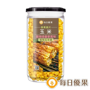 罐裝玉米脆脆-狠辣燒番麥風味220公克【每日優果】