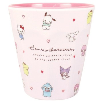 Sanrio 三麗鷗 美耐皿杯 8.8 x 9.1cm 270ml  粉色  1個