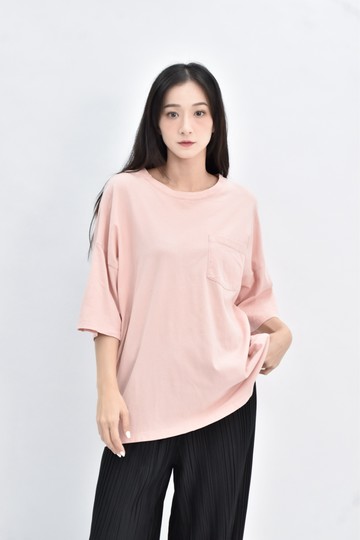 (XL) gap 粉色短袖上衣