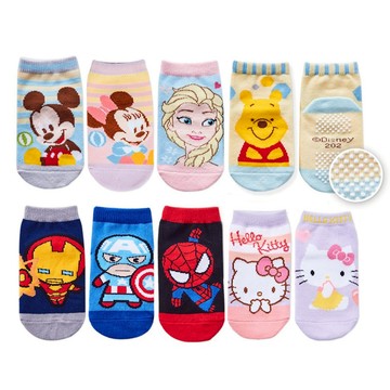(多款)迪士尼童直版襪【旺達棉品】WP-A202 MN-A205 MK-A205