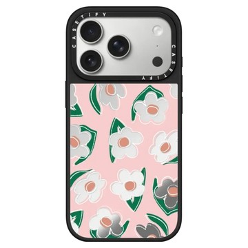 CASETiFY 鏡面手機殼 Magsafe兼容  白花輕影  iPhone 17 Pro