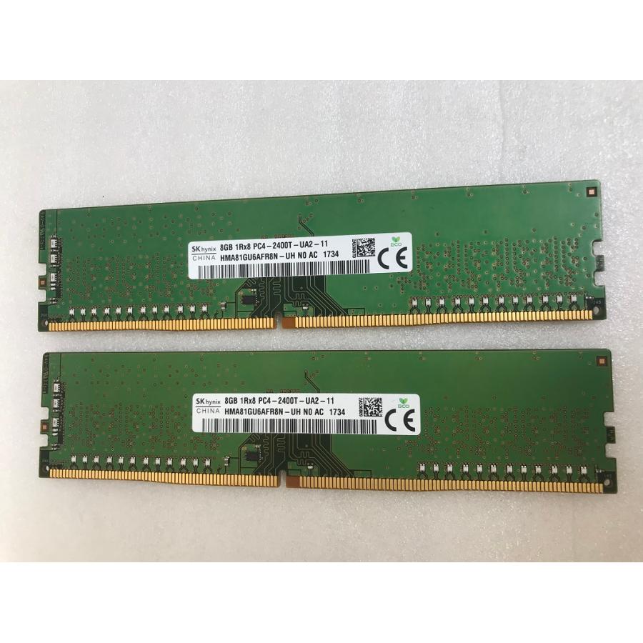 SK HYNIX 1Rx8 PC4-2400T PC4-2400 8GB 2枚組 1セット16GB DDR4 デスクトップ用メモリ DDR4  19200 8GB 2枚 DDR4 DESKTOP RAM | LINEショッピング