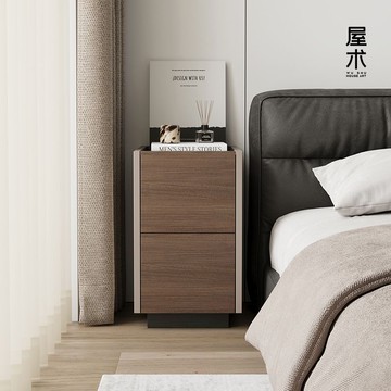 窄床頭櫃現代簡約臥室夾縫實木窄櫃30cm小型床邊儲物收納櫃101YJ 快速寄出