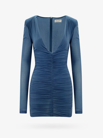 Draped fabric dress - SAINT LAURENT - gender_Woman