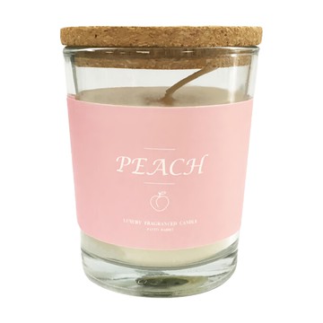 PATTO RABBIT 百特兔 玻璃香氛蠟燭  蜜桃  175g  1個