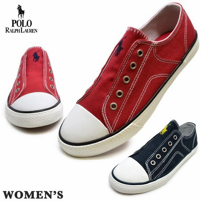 Polo Ralph Lauren ポロ ラルフローレン Rf1007 Rf1007 Rowenn ローウェン レディース スニーカー スリッポン 通販 Lineポイント最大0 5 Get Lineショッピング