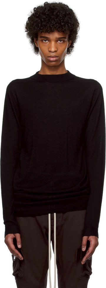 Rick Owens 黑色 Hollywood Level Lupetto 毛衣