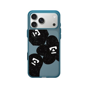 iPhone 17 Pro Max Clear (相機按鈕) 夜幕藍 - Abei - Mask Fam探索小隊登場