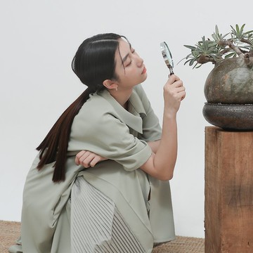 【經典原創】Qingyue_青月造型百褶洋裝_CLD023_薄荷綠