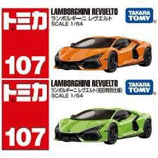 【小不點】TOMICA 107 藍寶堅尼 Revuelto V12 合金車 TAKARA TOMY 多美小汽車