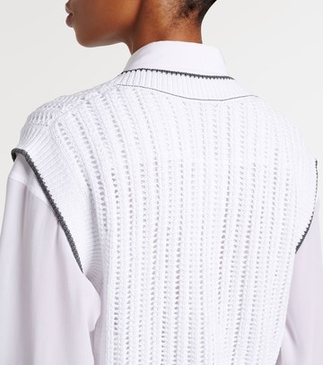 Brunello Cucinelli Cotton sweater vest