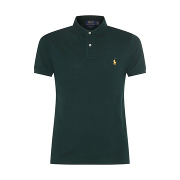 Polo Ralph Lauren - Dark Green Cotton Polo Shirt
