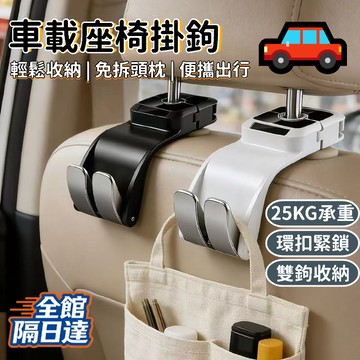 🌟尤你甄選🌟汽車多功能掛鉤 汽車掛鉤 車用掛勾 收納掛鉤 椅背掛鉤 內飾 強力承重掛鉤 座椅後背隱形掛鉤FJA