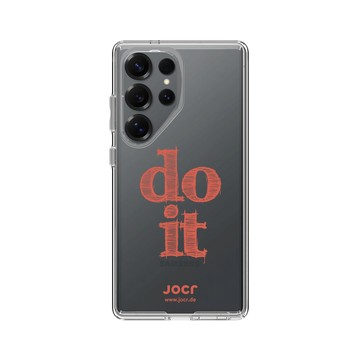 Galaxy S25 Ultra Clear 透明 - JOCR - do it Red