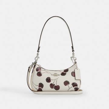 TERI 櫻桃印花迷你斜背手袋