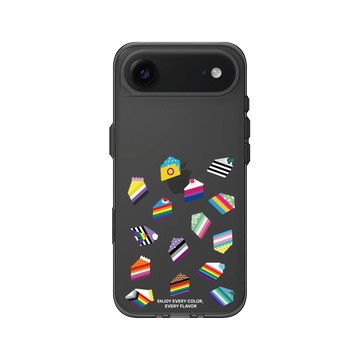 iPhone Air Clear (相機按鈕) 酷墨灰 - PRIDE 2024: Love in All Forms - 享受愛的多元風味