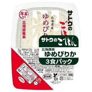 「サトウ食品」　北海道産ゆめぴりか200ｇ　３食パック　6個セット(18食)