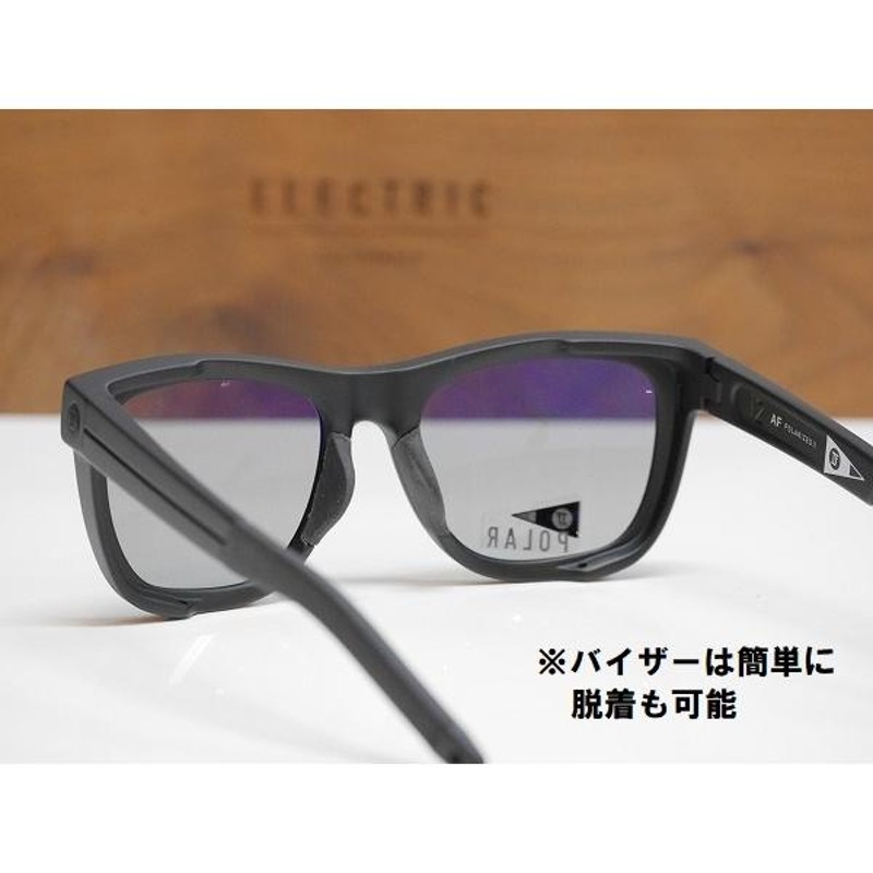 ELECTRIC エレクトリック サングラス AF JJF12 - MATTE BLACK / HT GREY POLARIZED PRO Performance  Coatings 偏光レンズ アジアンフィット 国内正規品 | LINEショッピング