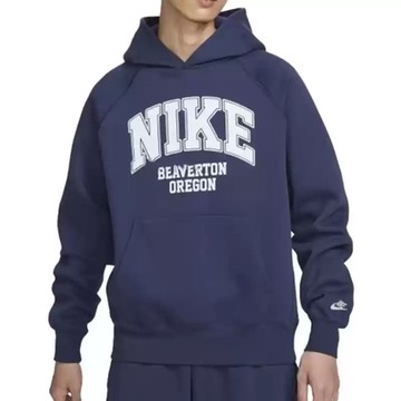 NIKE 長袖上衣 男 帽T AS M NSW AIR BB FLC HD GC 藍白 HV1741-410 (2S4144)