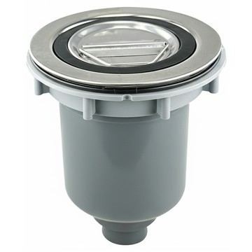 Elephant Waters 沐象 PVC 小提籠 附ST內籃  銀色  1個