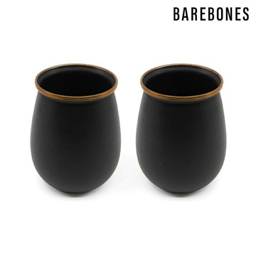 【兩入一組】Barebones CKW-388 琺瑯不倒翁杯組-炭灰 / 城市綠洲 (杯子 茶杯 水杯)