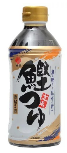 盛田【2倍濃縮鰹魚麵露】500ml