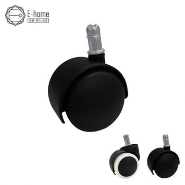 【E-home】電腦椅滑輪-PU輪&尼龍輪