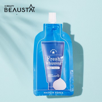 BEAUSTA 顏洗攻略洗面乳隨身包：高密度緊緻泡泡讓肌膚毛孔可以深．呼．吸！機車族必備！出門遊玩超方便