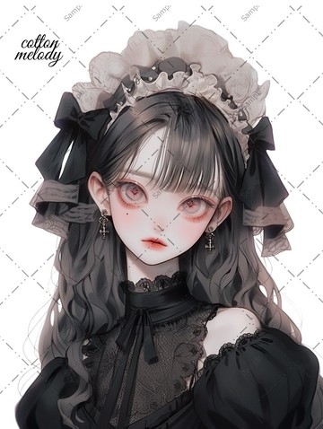 原創貼紙 no.538 人物貼紙 原創貼紙 人物貼紙 女孩貼紙 原創人物貼紙