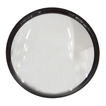 開運陶源 凸透鏡 直徑約9.5公分 鎮宅化煞 避邪旺財  1個  黑色