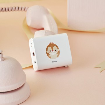 Disney Ufufy系列-奇奇與蒂蒂款USB3.0+PD20W雙孔充電器