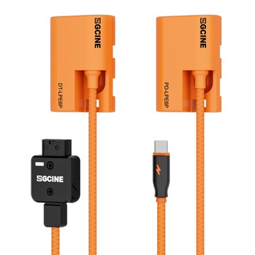 ZGCINE 影小能 D-TAP TYPEC 轉LP-E6P假電池 適用 R5II R6III R7