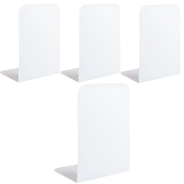 葉子小舖 L型書架 簡約 13.5 x 10 x 20cm 白色 - 桌面收納好幫手